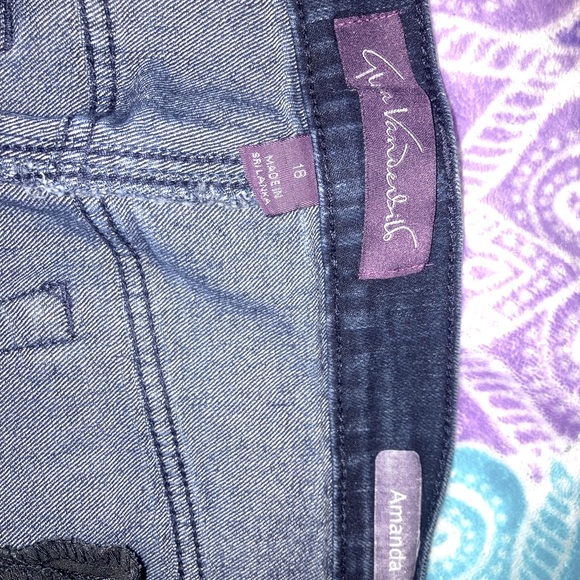 Gloria Vanderbilt Jeans Women’ 18 - Picture 3 of 8
